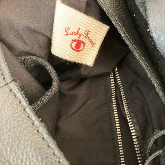 Lucky Brand leather handbag - Picture 6 of 6